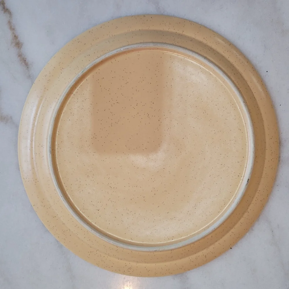 Vintage Treasure Craft Pottery Dinner Plates 1970’s, set of 4/10.5in Butterflies - Picture 6 of 6